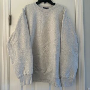 Brandy Melville Heather Grey Crewneck Sweatshirt